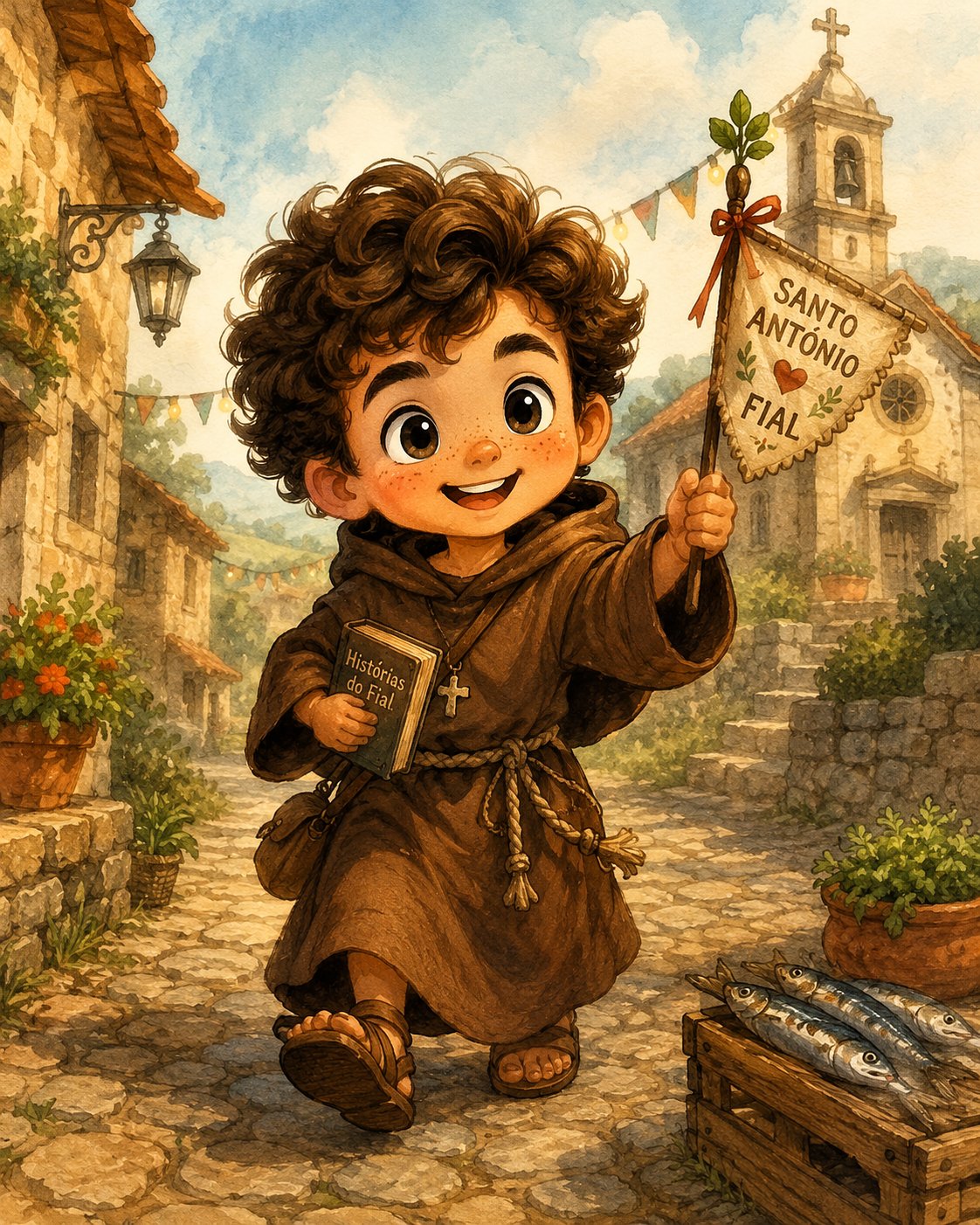 Santo António do Fial — our first character
